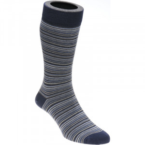 Strata Sock in Blue