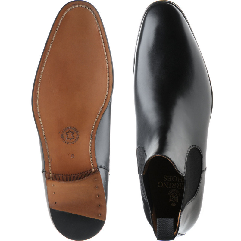 Herring shoes | Herring Classic | Ipswich Chelsea boots in Black Calf ...