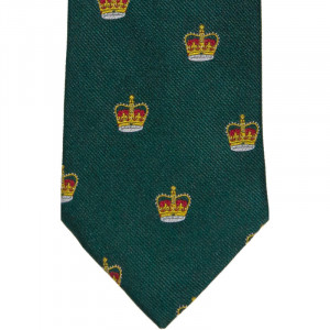 Herring Crown Tie in Green