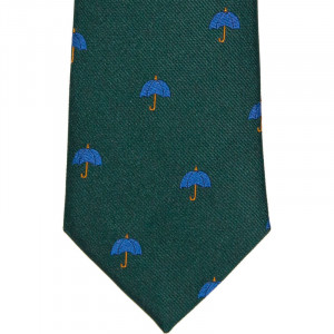 Herring Umbrella Tie in Green