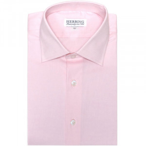 Crispin Double Cuff Shirt in Pink