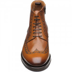 Gromo rubber-soled brogue boots