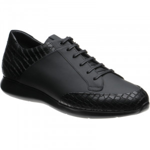 Cranston in Black Calf and Croc