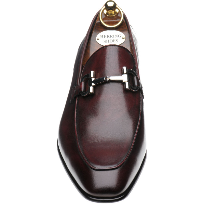 Herring shoes | Herring Classic | Dillon loafers in Burgundy Calf at ...