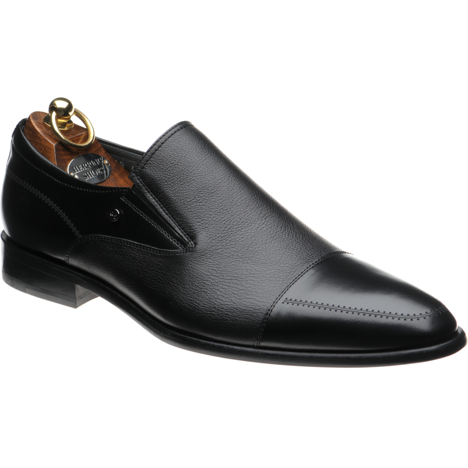 Herring shoes | Herring Graduate | Frederick in Black Calf and Polished ...