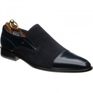 Frederick in Navy Suede and Polished