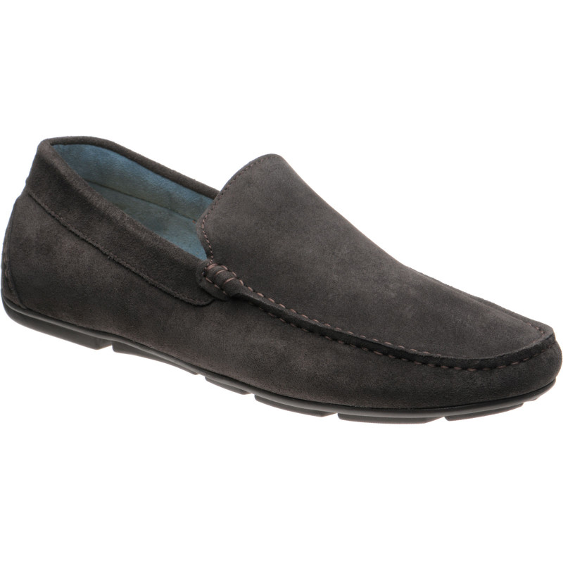 Herring Convertible rubber-soled driving moccasins