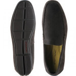 Herring Convertible rubber-soled driving moccasins