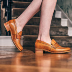 Emma ladies rubber-soled loafers
