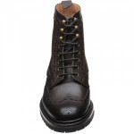 Crosthwaite two-tone rubber-soled brogue boots