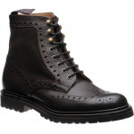 Herring Crosthwaite two-tone rubber-soled brogue boots