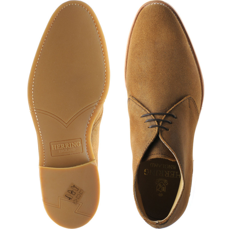 Herring shoes Herring Sale Orkney R in Tan Waxy Suede at