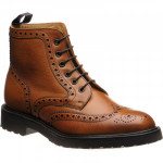 Herring Corsham rubber-soled brogue boots
