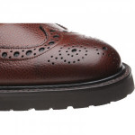 Corsham rubber-soled brogue boots