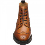 Corsham rubber-soled brogue boots