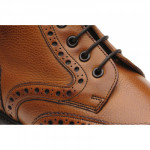 Corsham rubber-soled brogue boots