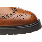 Corsham rubber-soled brogue boots
