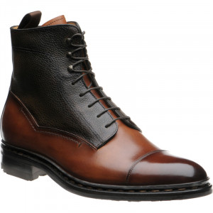 Herring Mullion II Norwegian in Pecan and Green Calf