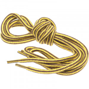 Herring Hiking Boot Laces in Yellow and Brown 140cm