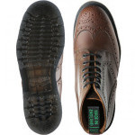 Hartwell rubber-soled brogue boots