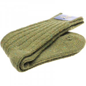 Donegal Ladies Wool Sock in Moss