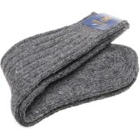 herring donegal ladies wool sock in grey