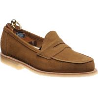 herring cannes in tobacco suede