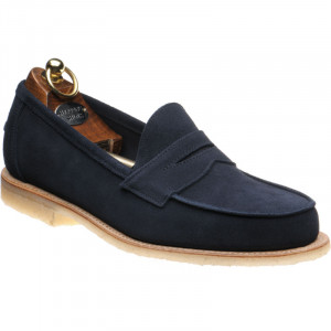 Cannes in Navy Suede