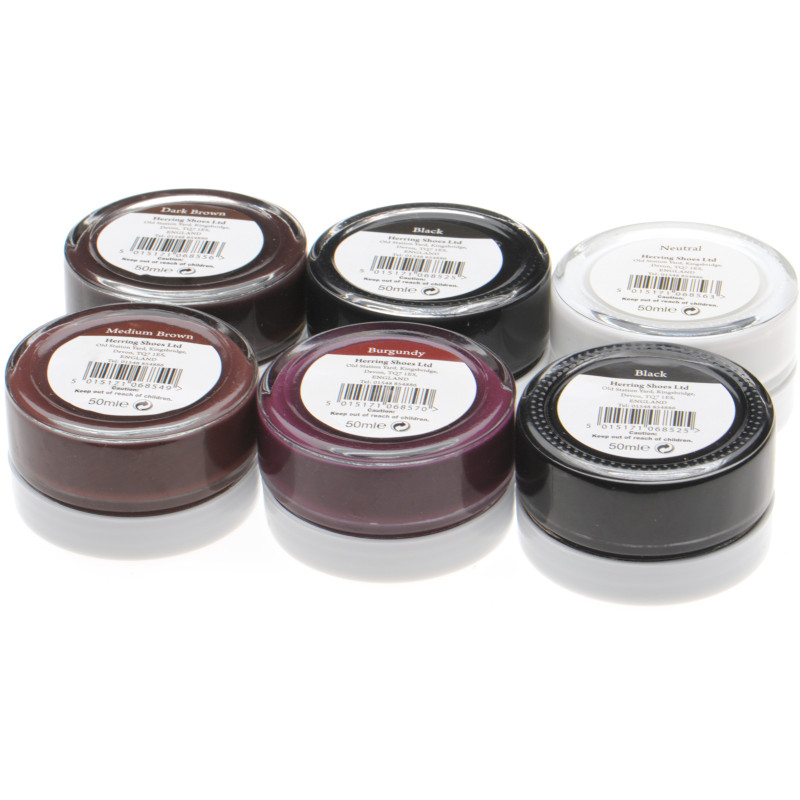 Herring shoes Herring Shoe Care Shoe Cream Polish Set 6 in Multi Colour Pack at Herring Shoes