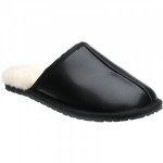 Logan rubber-soled slippers