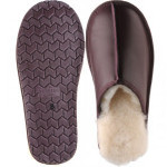 Logan rubber-soled slippers