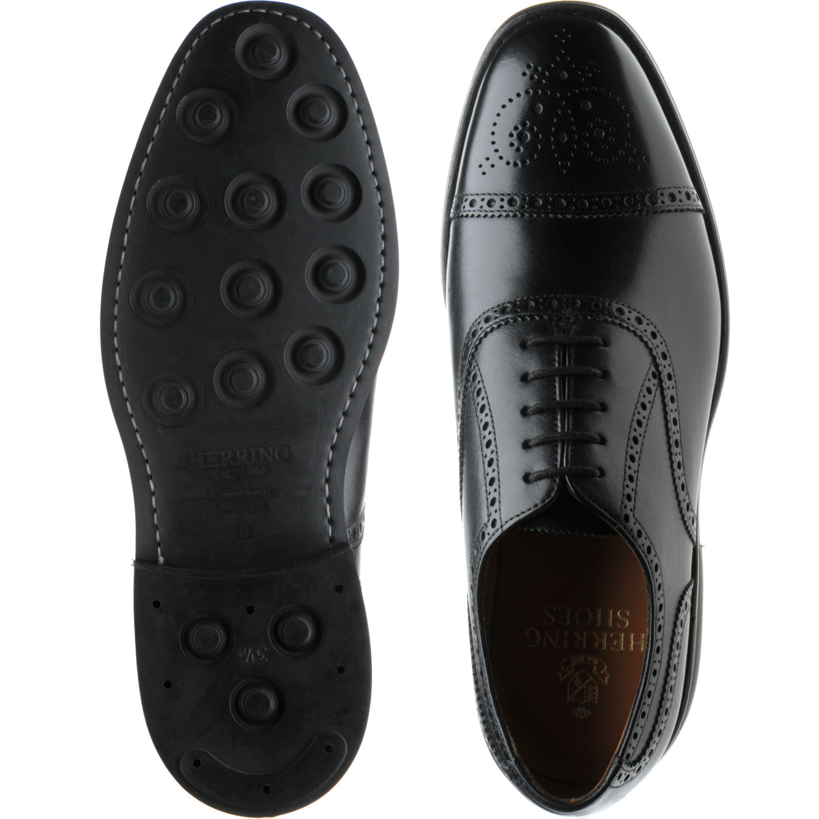 Herring shoes | Herring Classic | Reading II (Rubber) rubber-soled semi ...