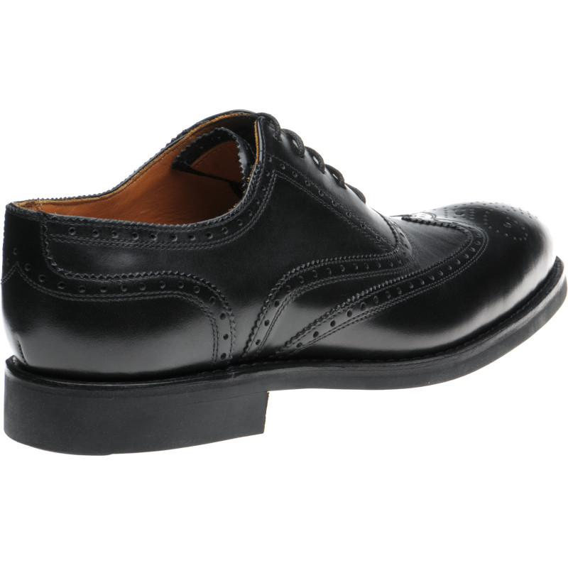 Herring shoes | Herring Graduate | Gosport (Rubber) in Black Calf at ...