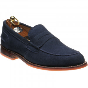 Frome in Navy Suede