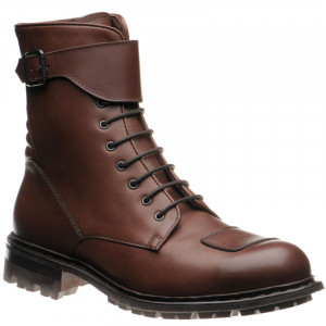 Biker in Dark Brown Waxy
