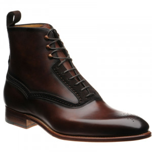 Lawrie in Mahogany Calf and Brown Suede