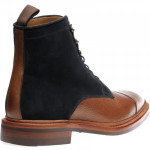 Mason two-tone rubber-soled boots
