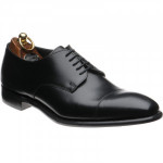 Herring Boothroyd rubber-soled Derby shoes in Black Calf