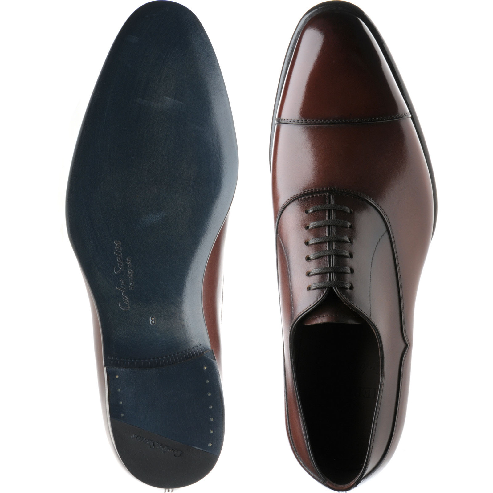Herring shoes | Herring Handgrade | Sussex in Dark Brown Calf at ...