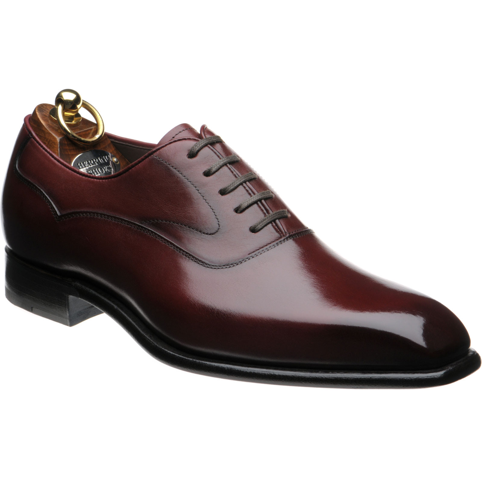 Herring shoes Herring Premier Markham Oxfords in Burgundy Calf at