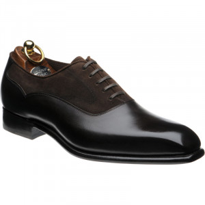 Markham in Chocolate Calf and Brown Suede