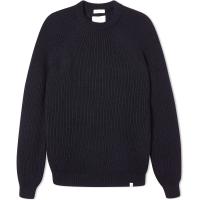 herring ford crew jumper by peregrine in navy