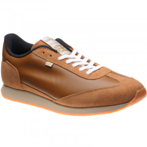 Fierce Trainer in Brown Calf and Tan Suede