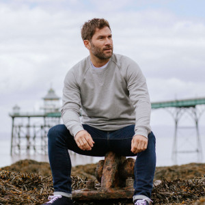 Herring MIE Sweatshirt by Peregrine in Light Grey