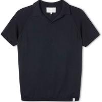 herring emery polo shirt by peregrine in navy