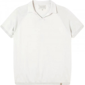 Emery Polo Shirt by Peregrine in White
