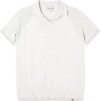 herring emery polo shirt by peregrine in white