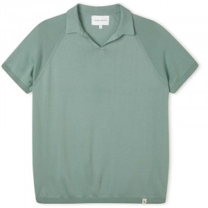 Emery Polo Shirt by Peregrine in Seafoam