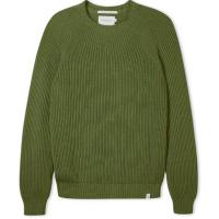 herring harry sweater by peregrine in olive