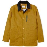 herring clifton jacket by peregrine in mustard